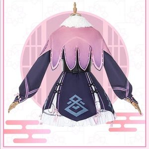 Genshin Impact Yun Jin Cosplay Costume Yunjin Women Lolita Dress Outfit Small